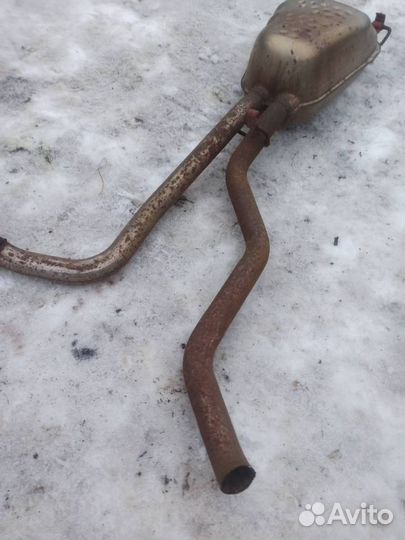 Глушитель в сборе