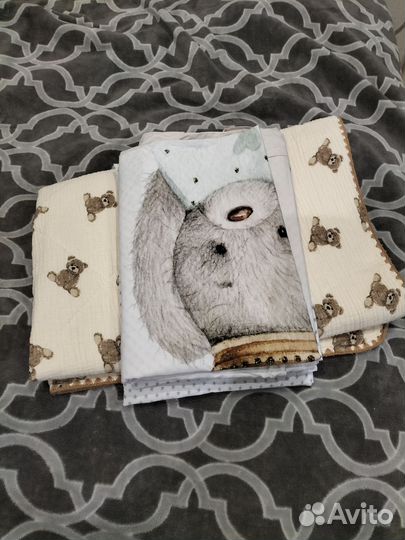 Муслиновое одеяло/покрывало