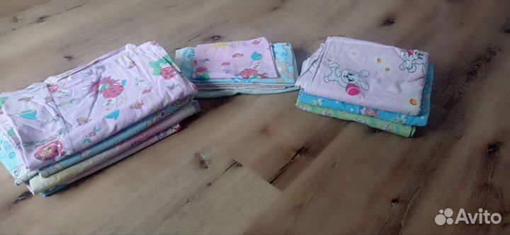 Детское б/у постельное бельё