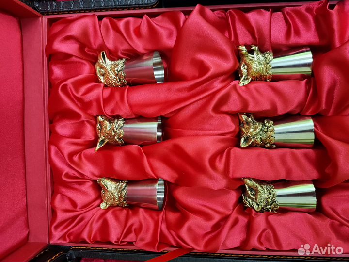 Стопки перевертыши. Литье из бронзы. Арт. 0060