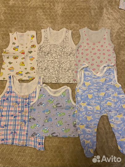 Вещи пакетом от 0 - 3 мес на девочку