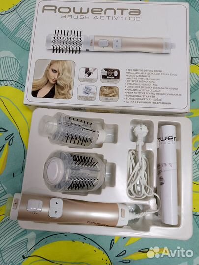 Фен щетка rowenta brush activ