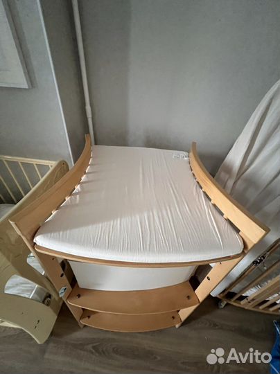 Пеленальный столик stokke care натуральный