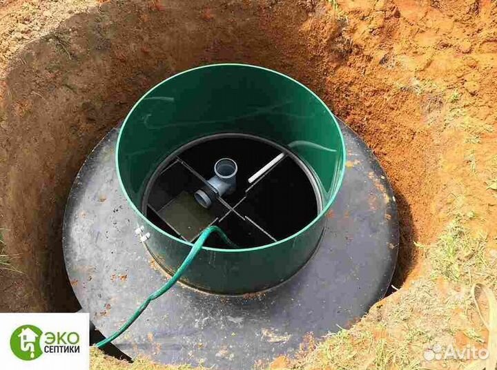 Септик установка монтаж под ключ за 1 день