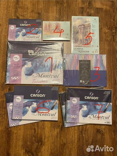 Бумага для акварели Canson Fabriano Palazzo