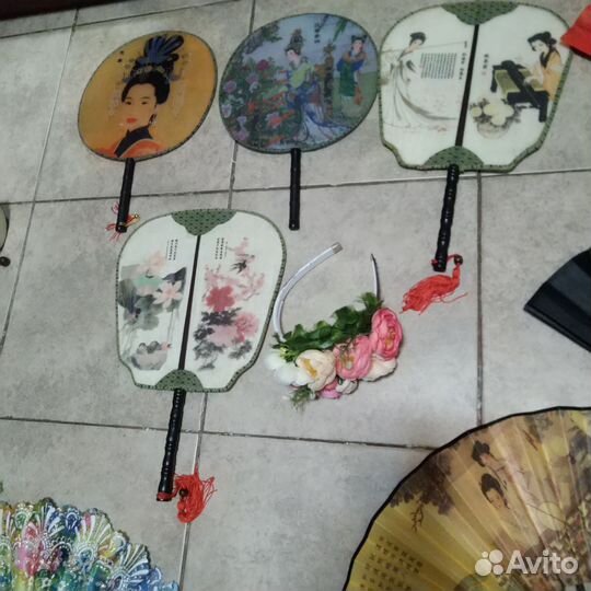 Вееры для танцев бу