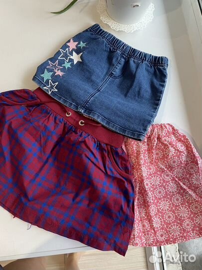 Вещи для девочки пакетом 104-110