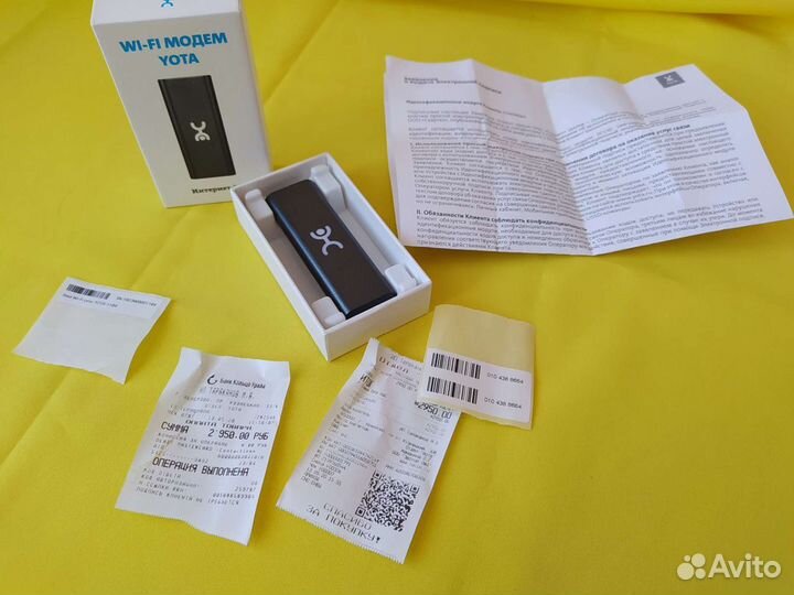 WI-FI модем yota 4G