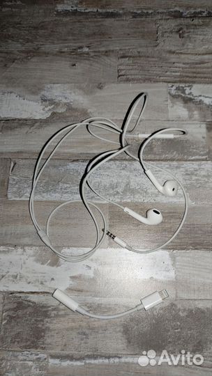 Оригинальные проводные наушники Apple EarPods 3,5