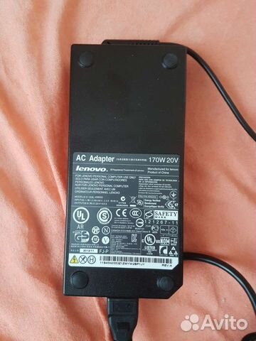 Блоки питания Lenovo 20v 65w-170W