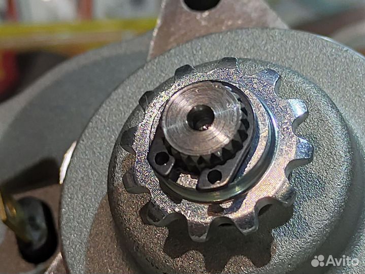 Стартер на мопед верхний