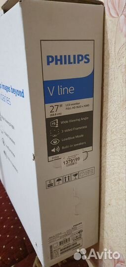 Монитор Philips V Line 272V8A/01