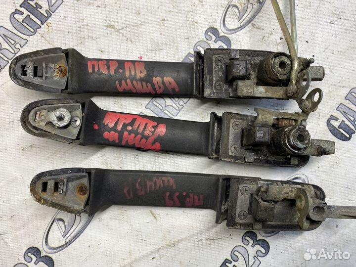 Внешняя ручка открывания двери chevrolet niva