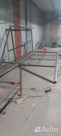 Каркас откатных ворот