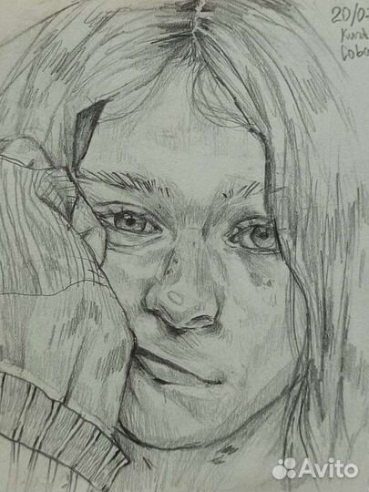 Рисунки на заказ; бумага/холст