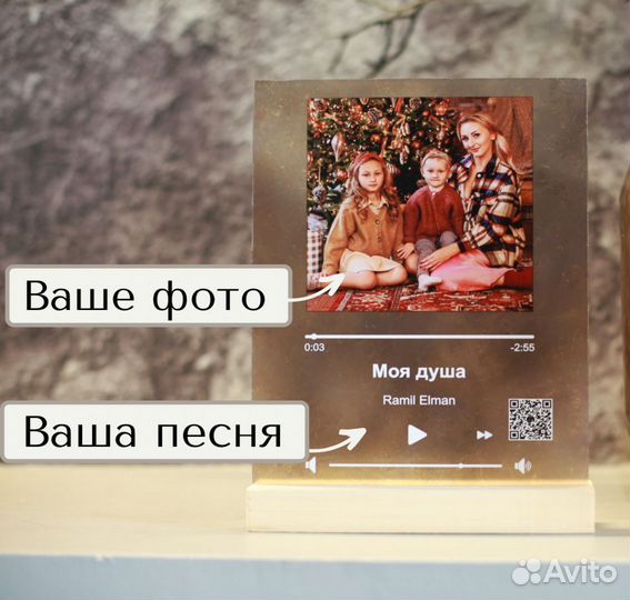 Рамка с живым фото