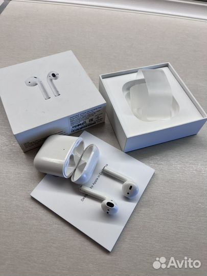 Наушники apple airpods 2 оригинал