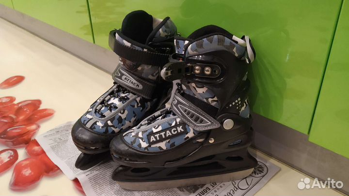 Коньки раздвижные с 30 по 33 размер