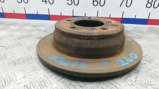 Диск тормозной задний KIA sportage 3 (ZML23LR01)