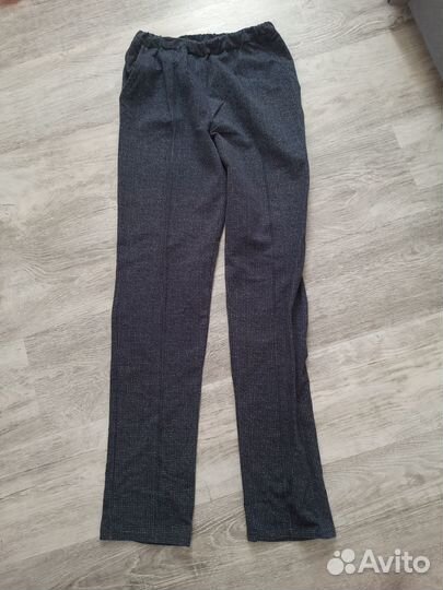 Брюки школьные на резинке 
