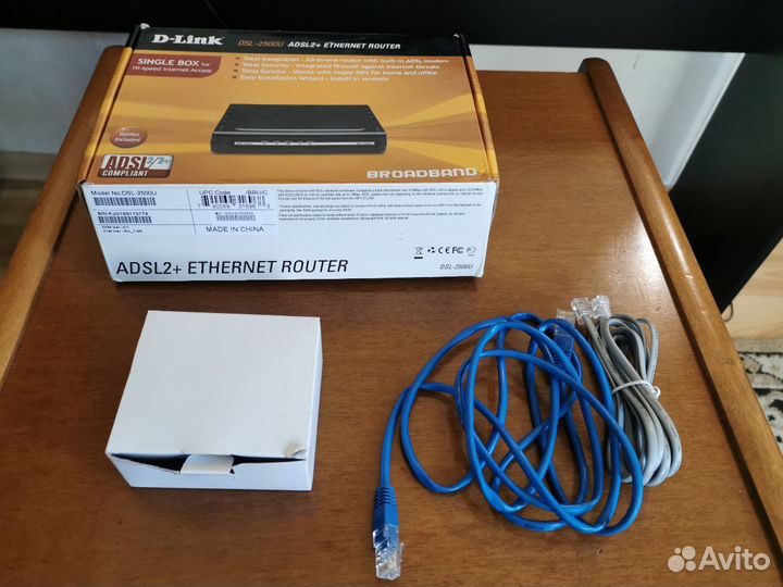 Adsl модем D-link DSL-2500U