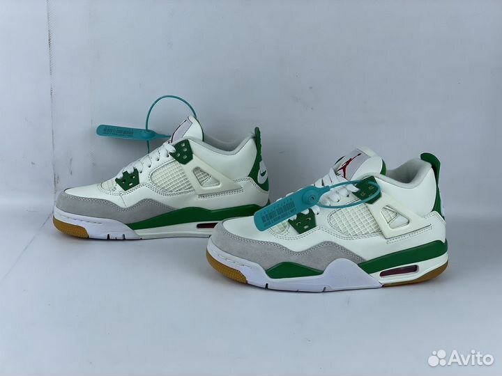 Кроссовки Nike Air Jordan 4 SB Pine Green