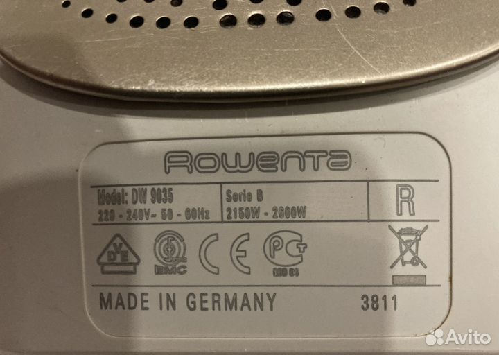 Утюг Rowenta DW 9035