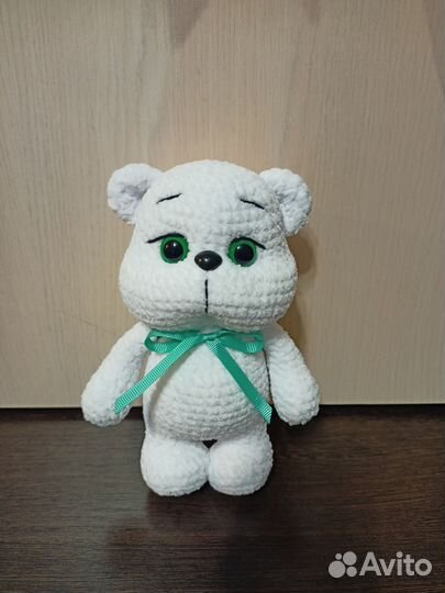 Вязаные Игрушки ручной работы Мишка, медведь
