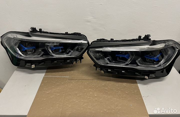 Фары в сборе на BMW G05 G06 laser