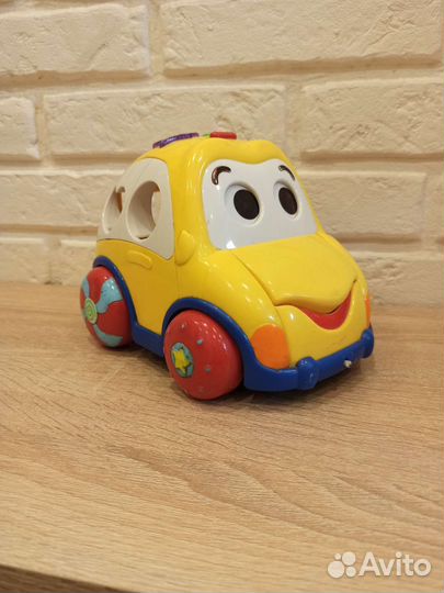 Машинка сортер со светом и звуком