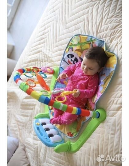 Развивающий детский коврик с пианино