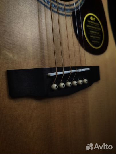 Гитара акустическая из массива Cort earth100-NS