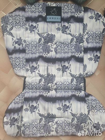 Тёплый комплект в коляску матрасик накидка zooper