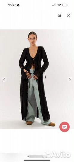 Туника elastic черная