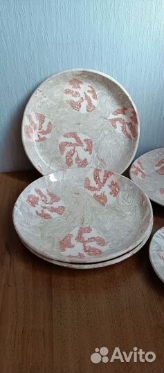Набор тарелок ручной работы