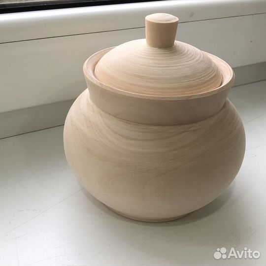 Сахарница деревянная