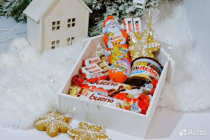 Коробка подарочная Деревянный ящик