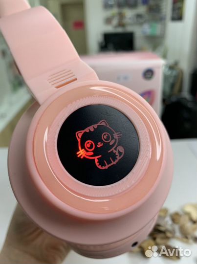 Детские наушники Cat (новые, гарантия)