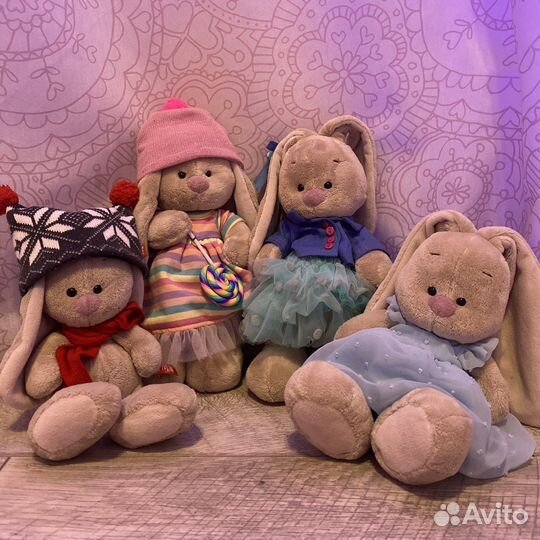 Мягкая игрушка зайка Ми