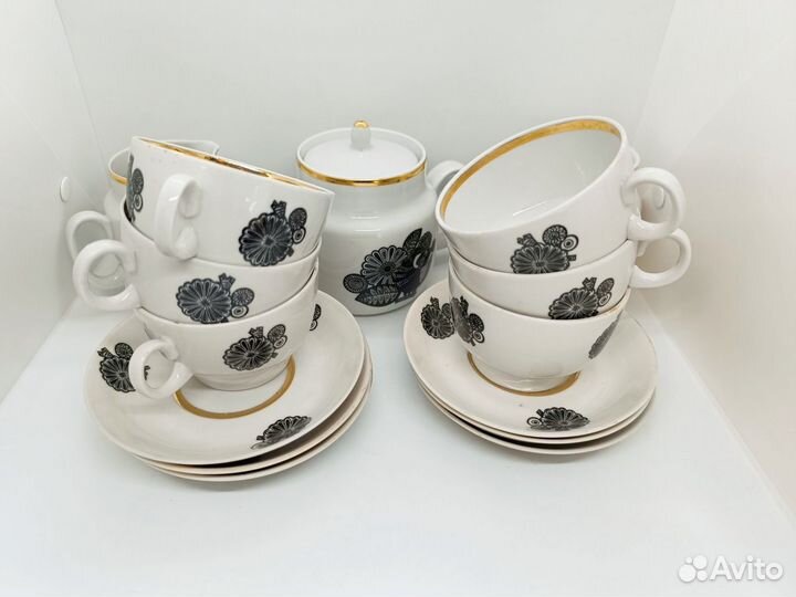 Чайный сервиз завод пролетарий СССР