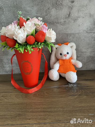 Мягкая игрушка зайка