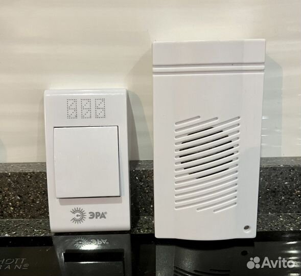 Звонок беспроводной дверной на батарейках эра C51