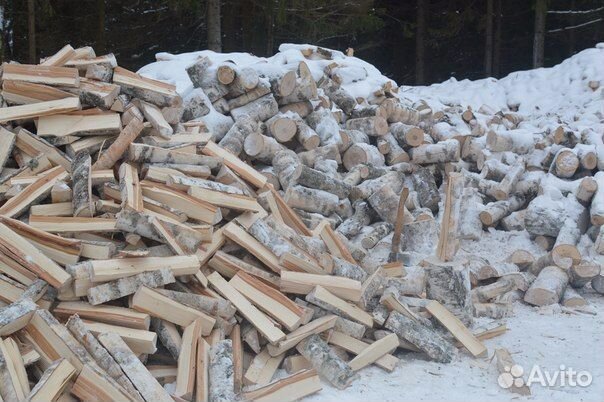 Дрова берёзовые колотые