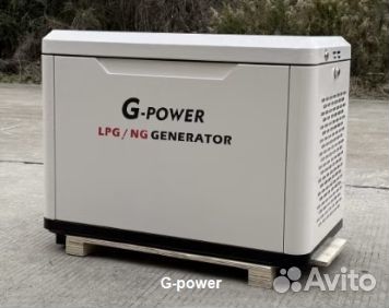 Генератор газовый 9 кВт g-power с постоянным подог