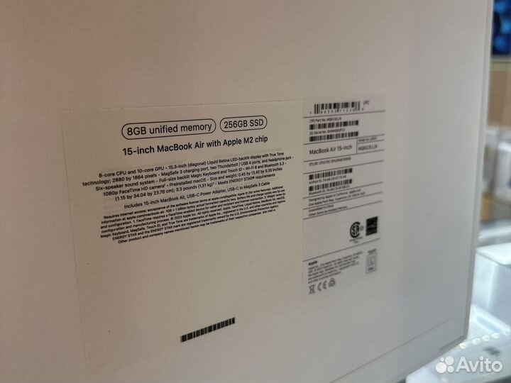 Macbook air 15 m2 256Gb Starlight