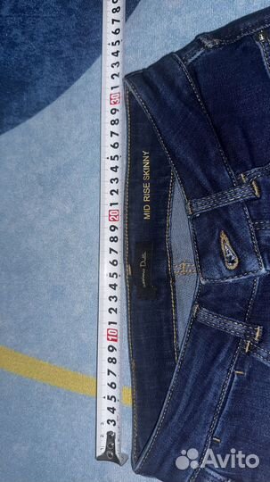 Джинсы massimo dutti 34 новые слим