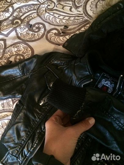 Кожаная курточка