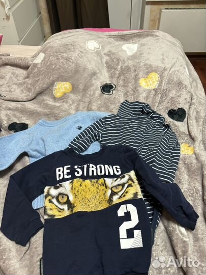 Вещи пакетом на мальчика 92