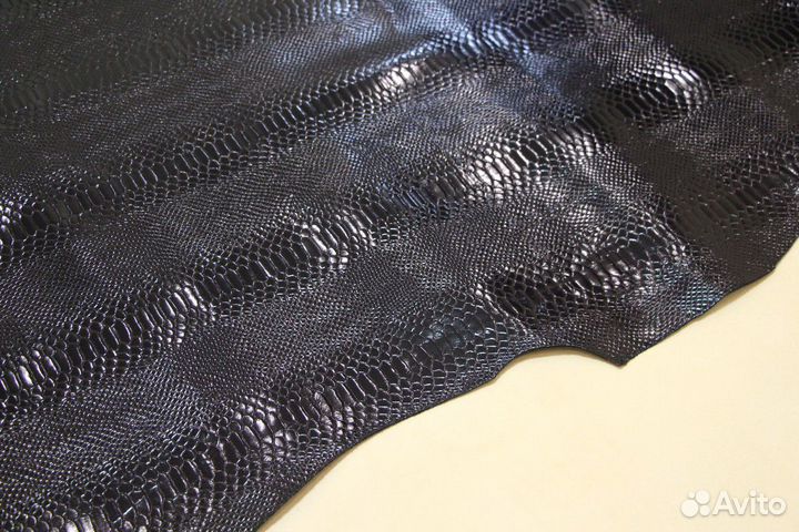 Натуральная кожа. Наплак. Питон