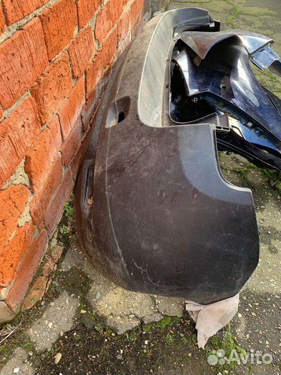 Бампер задний на Renault Duster